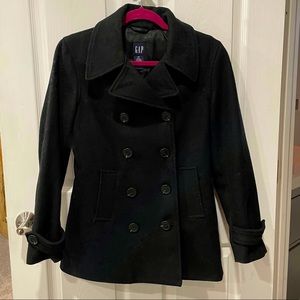 Gap wool pea coat